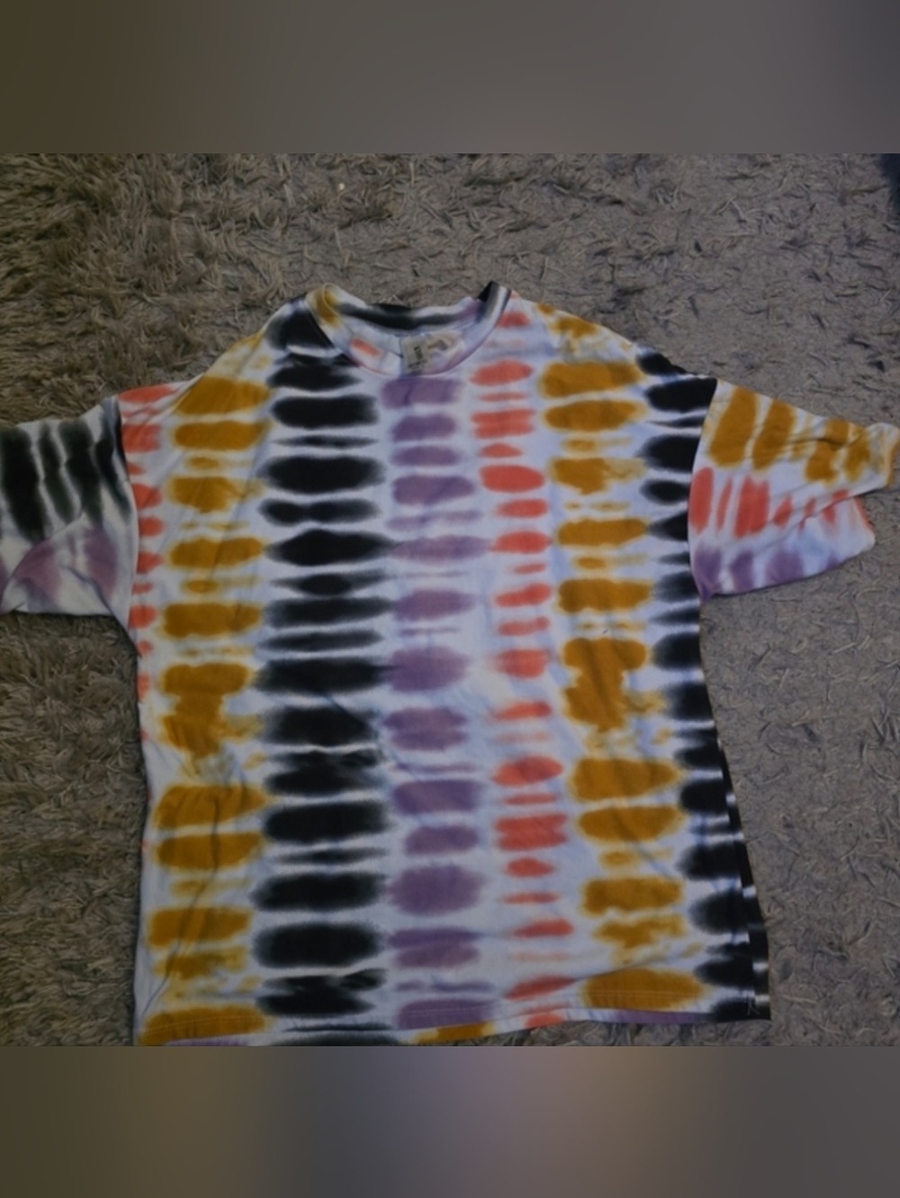KYOYO Colorful Tie-Dye T-Shirt & Short Set Size Small